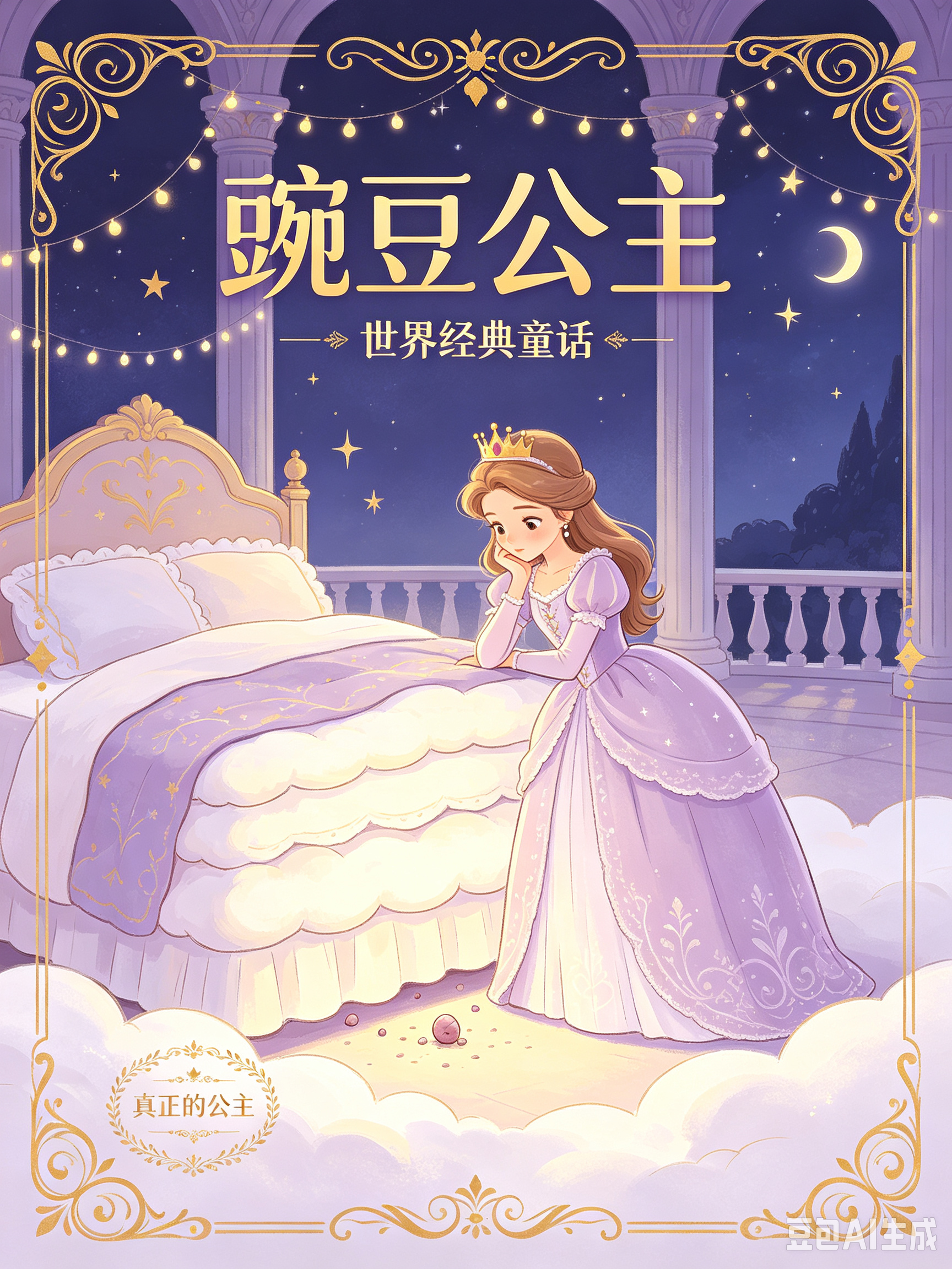 《安徒生童话》-豌豆公主-（双语）